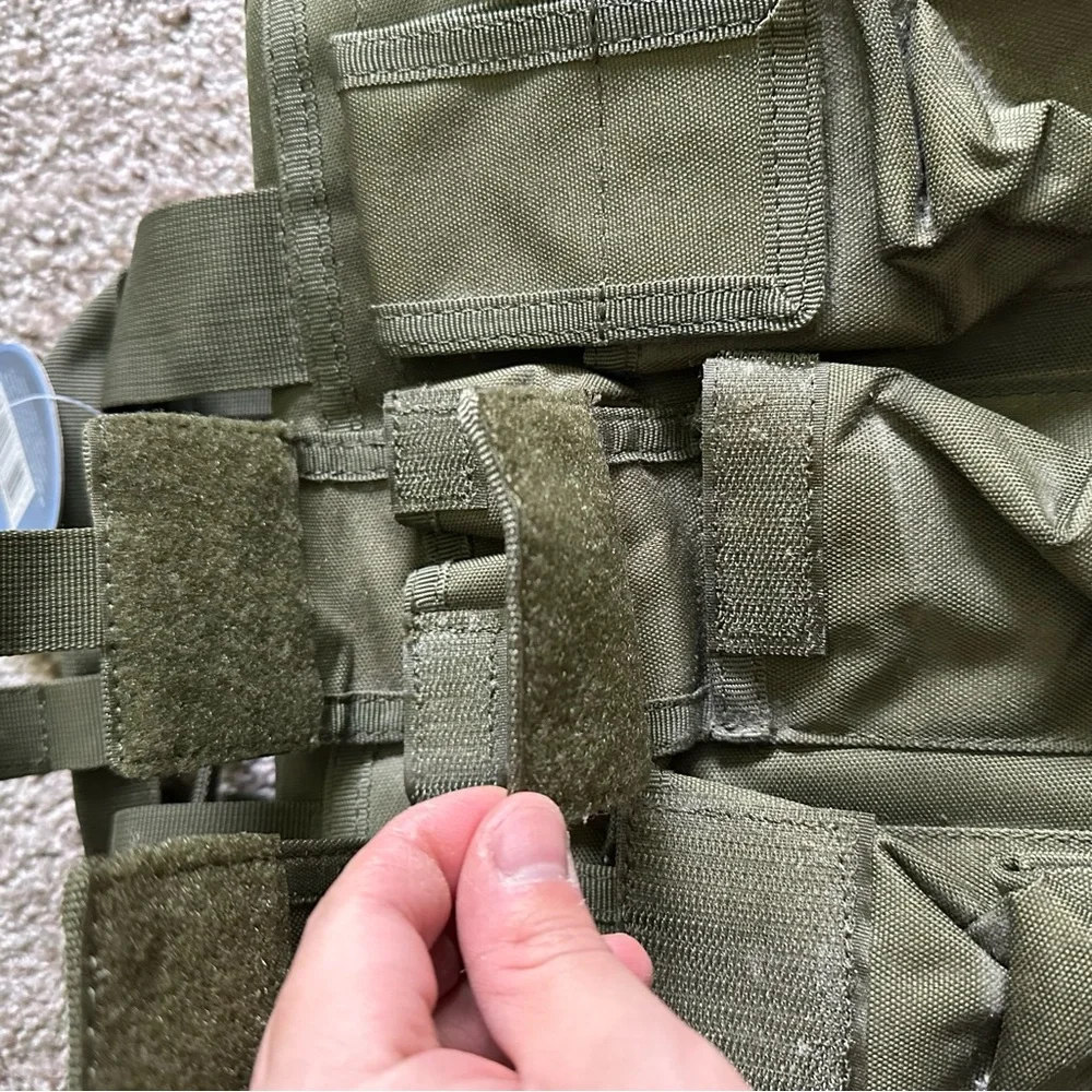 NWT LA Police Gear Tactical Bail Out Gear Bag Military Green Shoulder Strap New‎